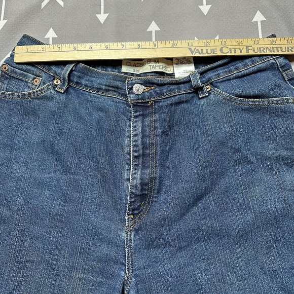 Levi's Women's‎ 512 Slim Taper Fit Blue Jeans Sz 18S Stretch Denim Pants Zip Fly - Picture 5 of 11